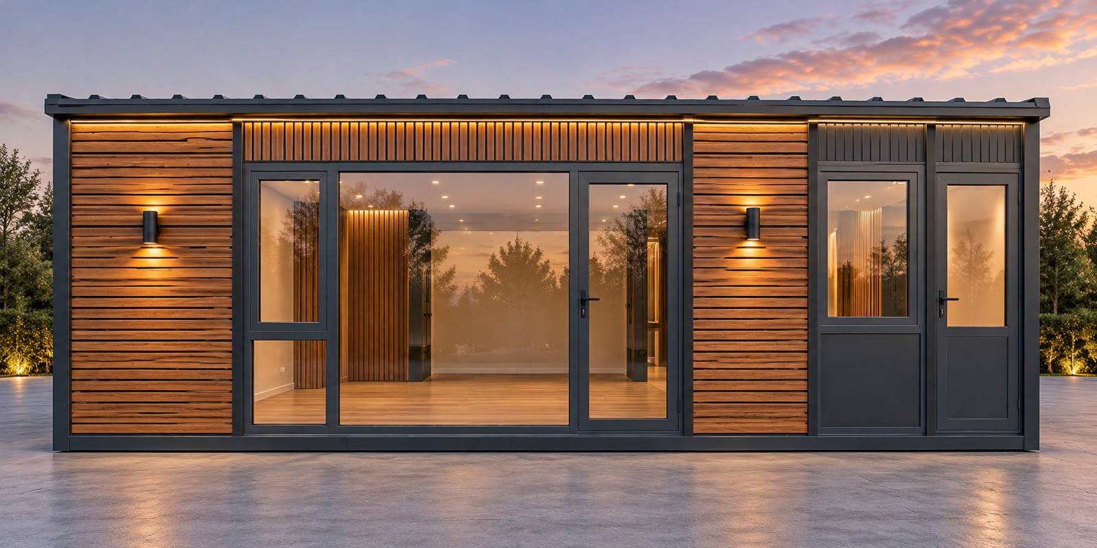 300X700 ŞIK TASARIM OFİS KONTEYNERİ